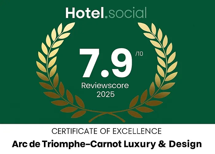 Arc De Triomphe-carnot Luxury & Design Apartmán *